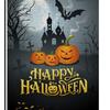 Bandeira de Jardim de Abóbora de Halloween Transfronteiriça com Impressão Dupla Face Decoração de Feriado para Jardim e Pátio Bandeira de Boas-Vindas para Casa
