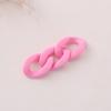 Cadena de hebilla de plástico acrílico transfronteriza manual DIY joyería funda de teléfono móvil cadena accesorios para bolso al por mayor