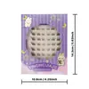 Caja de Regalo para Pestañas Postizas Transfronterizas Empaque Ocho Filas Yf08 Pestañas Extendidas Frescas y Delgadas Pestañas Postizas Naturales Sin Pegamento