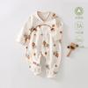 Ropa para Niños Anyang Categoría A Algodón Puro Mameluco para Bebé Ropa para Bebé 7A Antibacterial Otoño e Invierno Mameluco para Bebé Traje de Gateo