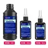 Cola UV de Vidro Transparente Alta Viscosidade Sem Marcas Cola de Cura UV Vidro Metal Cola UV Sem Sombra Atacado