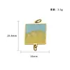 Pingente Minimalista de Aço Inoxidável Estilo Japonês e Coreano Pulseira da Sorte e Segurança Charme Colar DIY Feito à Mão Acessórios de Joias