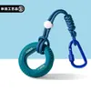 Chaveiro fortalecedor de pegada de silicone, fortalecedor de pegada simples para alívio do estresse, pingente de bolsa, acessório portátil para treinamento de reabilitação, atacado