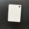 Venta Caliente Transferencia de Calor Acrílico Recubierto Suministros en Blanco Acrílico Impresión a una Cara Llavero DIY Sublimación