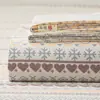 Juego de Sábana de Tela Gruesa 100% Algodón de Tres Piezas, Hilo Fino de Algodón Puro, Cama Matrimonial Verano Dormitorio Estudiantil Lona Tradicional Sábana de Cama Alfombrilla Refrescante