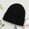 Gorro de Punto Transfronterizo con Logo Personalizado, Elástico, Gorro de Alta Calidad para Clima Frío para Mujer, Gorro Cálido de Lana Estilo Coreano para Exteriores con Bordado
