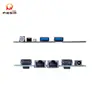 Paiqin 12/13 Generación Nuc Mini Computadora Placa Base Host Pequeño Puerto de Red Dual Tipo-C Robot X86 Placa de Control Industrial