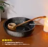 Cama de Belleza Estilo Tailandés con Lavabo para Lavado de Manos, Decoración de Spa, Lavabo para Lavado de Manos de Yoga, Cuenco Cerámico para Aromaterapia