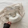 Corea del Sur Nicho Bolso Portátil Media Luna para Mujer 2024 Nueva Moda a la Moda Bolso de Axila Combinable Bolso de Hombro Cruzado