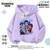 Cazadores de Demonios Kpop Transfronterizos Grupo Femenino Cazador de Demonios Kpop Sudadera con Capucha para Niños Chaqueta Infantil