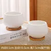 Maceta de Cerámica Simple para Uso Doméstico con Plato, Venta al por Mayor Transfronteriza Temu, Específicamente para Orquídeas Phalaenopsis y Plantas Suculentas