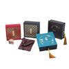 Caja Joyero de Apertura Doble Método Antiguo Herencia Caja para Pulseras Caja para Collares Caja para Pulseras Caja de Almacenamiento de Juguetes Culturales Caja de Empaque para Joyería