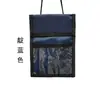 Bolsa para Documentos de Exposición de Tela Oxford, Bolsa para Documentos con Cuerda de Hebilla de Seguridad para Colgar del Cuello, Bolsa Multifuncional Plegable para Pasaporte
