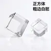 Adornos de cristal K9 hechos a medida, pilares y cubos de cristal en forma blanca en blanco, se pueden grabar en el interior, base de cristal para regalo empresarial, disponible en todos los tamaños
