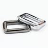 Accesorios de ropa DIY, hebilla cuadrada de metal, herrajes para bolsos, hebilla rectangular para mochila, hebilla ajustable, aleación de zinc, fundición a presión