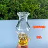 Lámpara de Aceite Antigua, Cabezal de Lámpara de Queroseno, Mecha de Lámpara para Adorar Dioses y Ofrecer a Buda, Aceite de Mantequilla, Queroseno, Cabezal de Lámpara de Vidrio Antiguo, Accesorios para Núcleo de Aceite