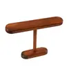 Soporte de exhibición transfronterizo de madera de pino color nogal para relojes y pulseras, soporte de madera maciza de alta gama para relojes y estante de almacenamiento para pulseras de colección