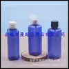 Botella cuadrada de 100 ml con tapa de mariposa, botella para cebo, botella dispensadora de loción, botella para medicina líquida, botella de champú, botella de acondicionador