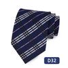 Corbata para Hombre Material Poliéster Corbata de Cuadros Escoceses Fabricante Stock Listo Venta al por Mayor
