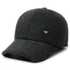 Nuevo Sombrero de Invierno para Hombre, Resistente al Viento para Exteriores, Forrado de Felpa Caliente, Estilo Pato, para Adultos Mayores, Papá, Gorra de Béisbol Engrosada con Protección para Orejas de Piel de Visón