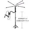 Luz de Cultivo para Plantas Transfronteriza, Luz LED para Crecimiento de Suculentas, Espectro Completo, Temporizada, Similar a la Luz Solar, Coloración de Plántulas, Luz Púrpura