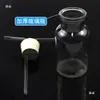 Juego de Frascos Lavadores de Gas de Vidrio, Frasco de Recolección de Gas, Frasco de Boca Ancha con Tapón de Goma, Tubo de Vidrio, Laboratorio Químico