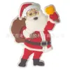 Diapositivas para zapatos de decoración navideña, árbol de Navidad, Papá Noel, muñeco de nieve, caucho blando de PVC, nuevos accesorios navideños