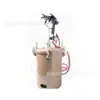 Juego de tanque de presión de pintura de 5L, tanque de presión para pintar, tanque de presión para arena a base de agua con descarga inferior