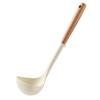 Nuevo Producto Utensilios de Cocina de Silicona Juego de 5 Piezas Blanco Diseño de Ranura para Tarjeta con Mango Extendido Silicona de Grado Alimenticio Espátula y Cuchara Resistentes a Altas Temperaturas
