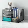 Estante para documentos, caja de archivo, organizador de escritorio de oficina, carpeta de archivos, soporte para libros, artículos de oficina, caja de almacenamiento de documentos