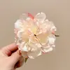 2026 Novo Estilo de Férias de Verão Grampo de Cabelo Floral para Mulheres, Presilha de Cabelo de Alta Qualidade, Grampo Lateral, Acessório de Cabelo com Atmosfera Floral para Fotos