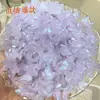 Glitter gelatinoso luminoso com furo médio cauda de fênix borboleta perolada faça você mesmo acessórios para pendurar acessórios para cabelo atacado