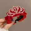 Accesorio para el Cabello de Corona de Princesa para Niñas, Herramienta para Moños, Pasador, Flor para el Cabello de Bebé, Pinza para Cola de Caballo, Pinza para el Cabello, Adorno para el Cabello