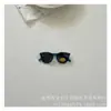 2024ins Gafas de sol retro estilo occidental para niños Gafas estilo Hong Kong para niños y niñas Gafas redondas para bebé