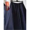 Pantalones de Linterna de Moda con Adorno de Encaje para Mujer, Pantalones Casuales Finos de Pierna Ancha Cortos para Primavera y Verano