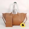 [Personalizado] Bolsa Feminina Polene Francesa de Nicho Moda Bolsa Asa Grande Capacidade Bolsa de Ombro Roupas de Trabalho Mão