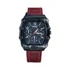 Nuevo Reloj para Hombre Popular Transfronterizo Deportivo para Hombre Luminoso Impermeable de Cuero con Calendario para Hombre Venta al por Mayor
