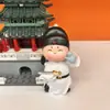 Souvenirs Turísticos Decorativos Culturales y Creativos de Xi'An Luoyang, Dulces de Estilo Antiguo, Brocado Pequeño, Tendencia Nacional, Imanes de Refrigerador Magnéticos de Dama de la Dinastía Tang