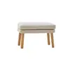 Sofá exterior de ocio, conjunto de mesa y sillas de ratán para jardín de villa en el patio, muebles de exterior para casa de huéspedes al aire libre