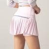 Culottes plisados transfronterizos shorts deportivos para correr para niñas falda de dos piezas falsa INS Falda deportiva de tenis imitación exposición