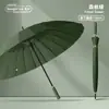 Paraguas automático impermeable de mango largo con 24 varillas, reforzado para resistir el viento y las tormentas, regalo para hombre, regalo de negocios, en stock