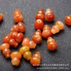 Jade Dourado de Seda Natural de Xinjiang Pequena Cabaça Contas Soltas Acessórios Atacado DIY Feito à Mão Pingente de Cabalça Materiais para Miçangas