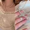 Collar versátil para uso diario en primavera y verano, colgante moderno y exquisito para estudiantes, accesorio para la clavícula para mujeres estilo commuter diario