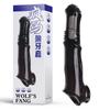 Sexy Niuniu Caballo Loco Lobos Pulsera Larga Soporte de Cristal Soporte Dental Audaz Utensilios Masculinos Productos Sexuales para Adultos