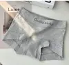 Cueca Boxer Feminina de Algodão de Fibra Longa de Xinjiang 10A Gancho Estendido 100% Algodão Abraça o Quadril Confortável Cintura Média Tamanho Plus Size