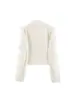 Ropa de mujer transfronteriza 2026 nuevo producto estilo europeo y americano moderno versátil elegante blazer corto de doble botonadura para mujer 2753/338