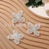 Corsage de Lujo Accesible Corazón Girly, Pegatinas de Tela de Flores Bordadas a Mano de Alta Gama, Accesorios para el Cabello DIY, Accesorios de Parche para Manual de Ropa