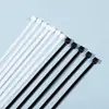 Abraçadeira de cabo autotravante GB 3*4*5*150*200*300 plástico preto e branco abraçadeira de cabo cinta outlet de fábrica