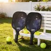 Raqueta de Pickleball Amazon Raqueta de Madera de Álamo Raqueta Profesional de Pickleball Set Doble de Raquetas Venta al por Mayor Transfronteriza