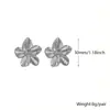 Comércio exterior novo brinco feminino multi-nível flores bonitas folhas Coringa brincos cruzados europeus e americanos fornecimento de fábrica principal